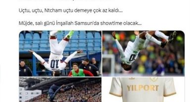 Başkan Yıldırım: "Uçtu, uçtu, Ntcham uçtu demeye çok az kaldı"