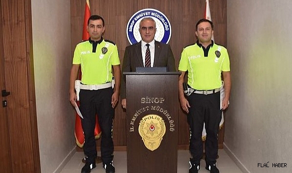 POLİSLERE TEŞEKKÜR