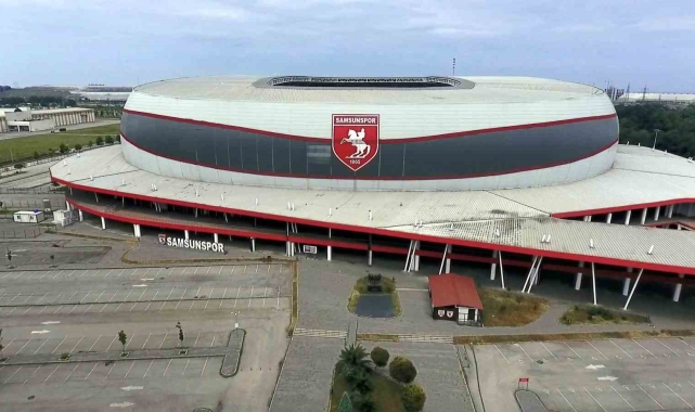 Samsun 19 Mayıs Stadyumu Fenerbahçe maçına hazırlanıyor