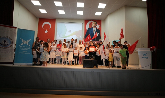 TÜGVA, 500 YAZ OKULU ÖĞRENCİSİYLE SİNOP’TA KAPANIŞ TÖRENİ YAPTI
