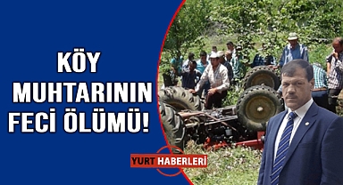 Tamir ettiği traktörün altında ezilerek can verdi