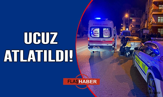 Yol vereyim derken kazaya karıştı