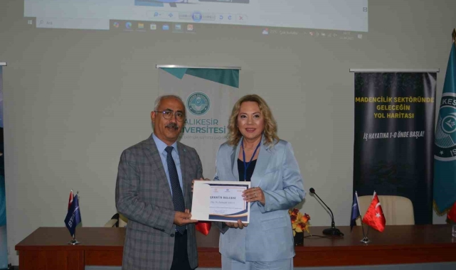 Balıkesir Üniversitesi ile Madencilik Sektörü arasında işbirliği
