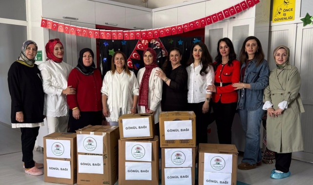 Çarşamba'dan Hatay'a 23 Nisan'da "Gönül Bağı" kuruldu