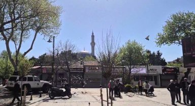 Depremin ardından camiden anons yapıldı