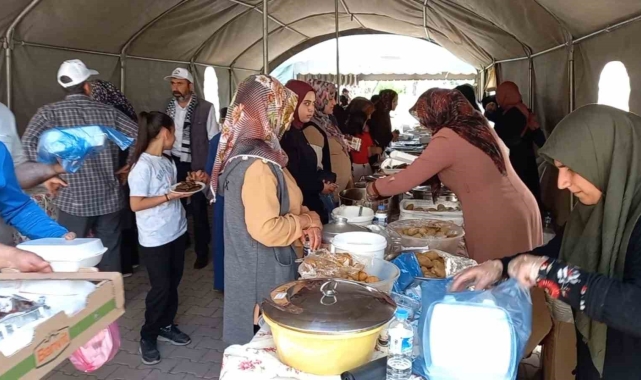 Dilek Mahallesi Gazze için tek yürek oldu