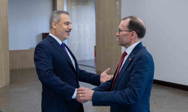 Dışişleri Bakanı Fidan, Norveçli mevkidaşı ile bir araya geldi