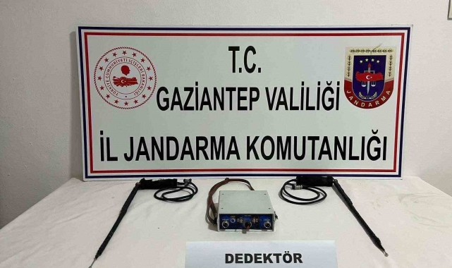 Gaziantep'te kaçak kazı yapan 3 şahıs suçüstü yakalandı