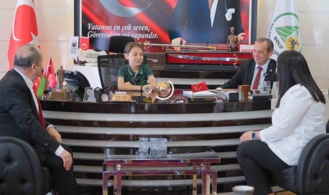 Makam koltuğunu 4.sınıf öğrencisi devraldı