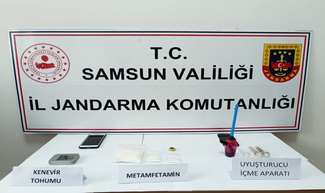Samsun'da uyuşturucu operasyonunda 1 zanlı yakalandı