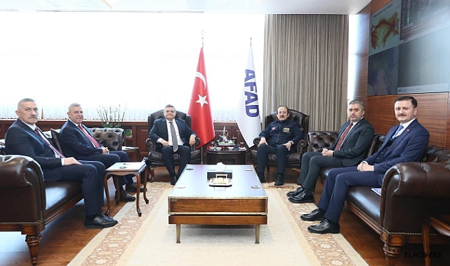 Sinop heyeti Ankara'da ziyaretlerde bulunuyor