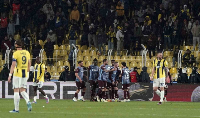 Trendyol Süper Lig: Fenerbahçe: 0 - Trabzonspor: 1