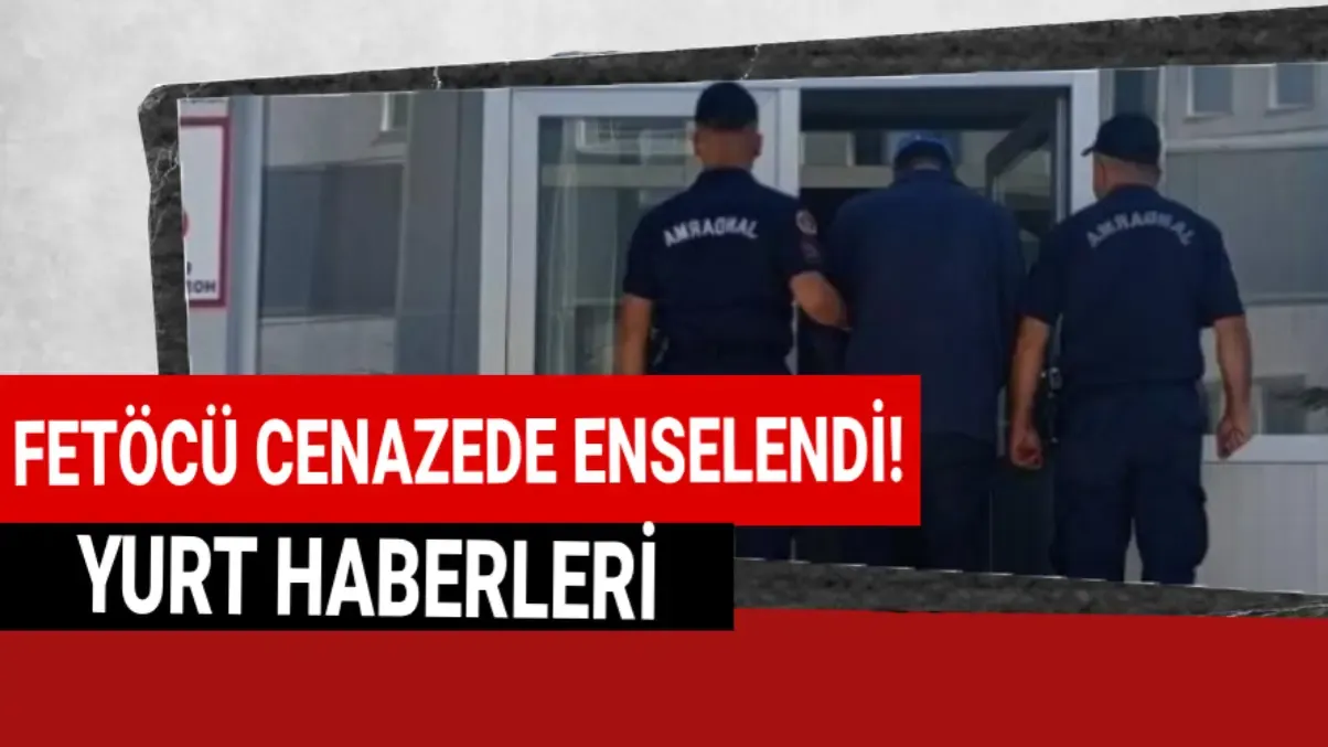 Jandarma cenazede kelepçeledi
