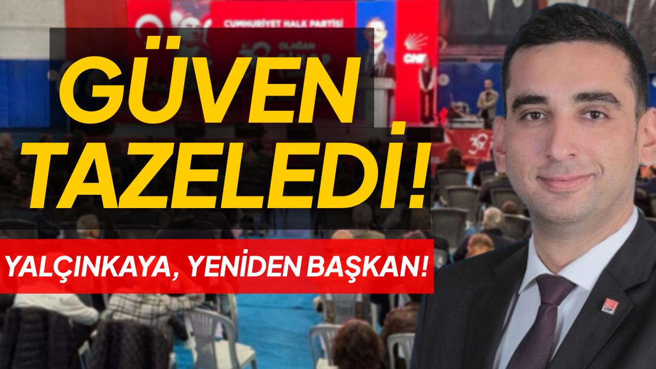 CHP Sinop'ta Yalçınkaya dönemi devam ediyor