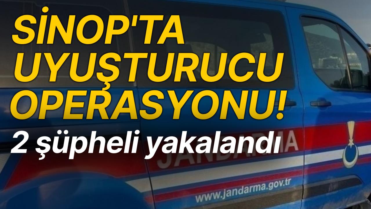 Jandarma aramasında uyuşturucu ele geçirildi