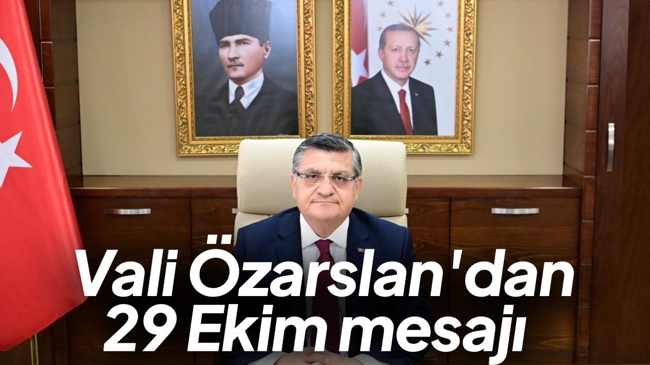 Sinop Valisi Dr.Mustafa Öarslan'dan 29 Ekim mesajı