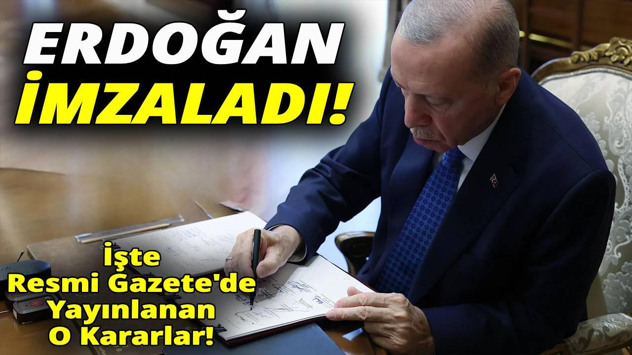 Atama ve görevden alma kararları Resmi Gazete'de