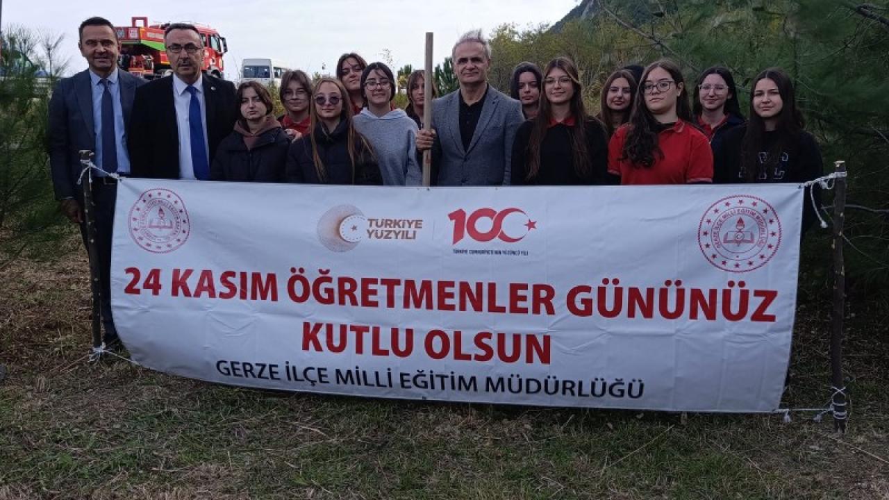 Gerze'de geleceğe yeşil miras!