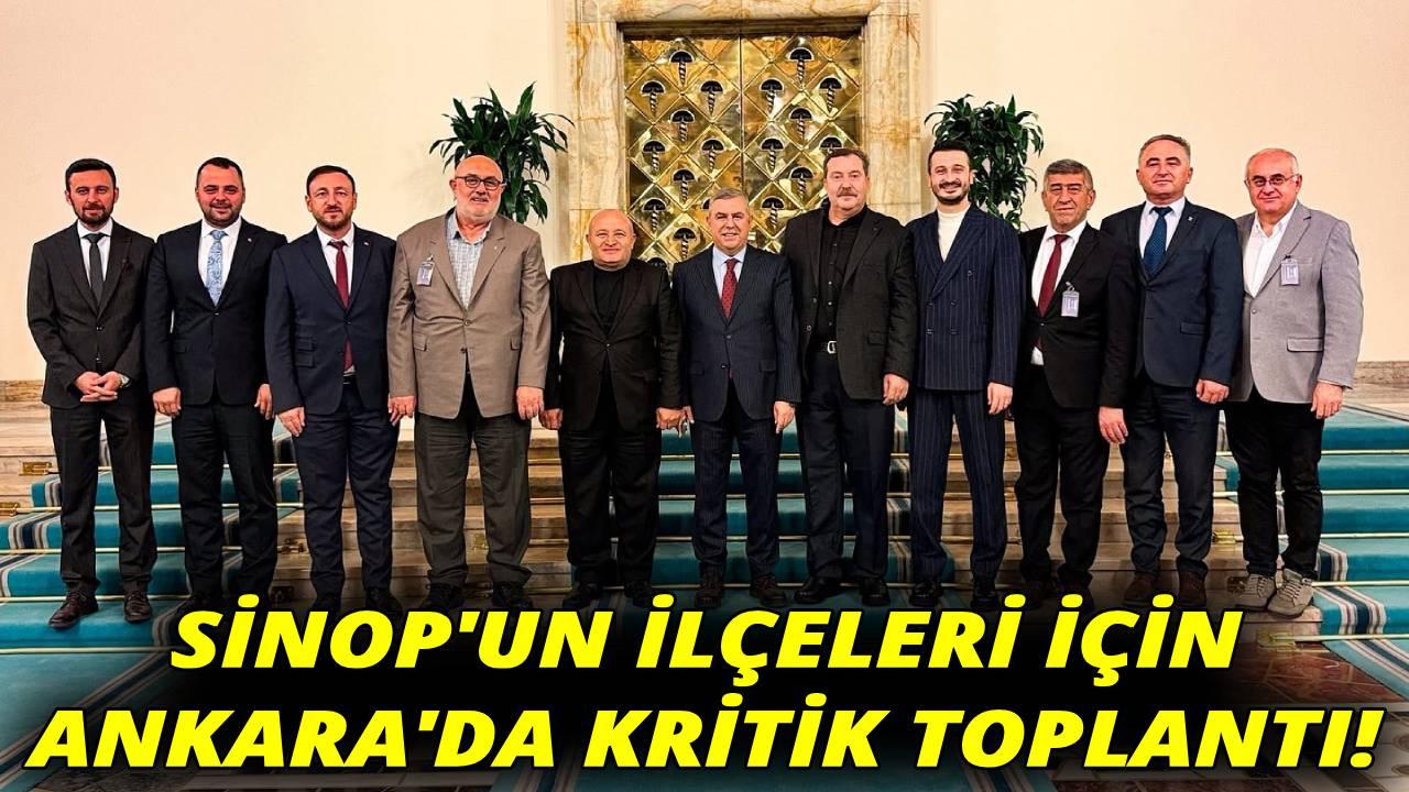 İlçelerinin sorunları Ankara'da masaya yatırıldı