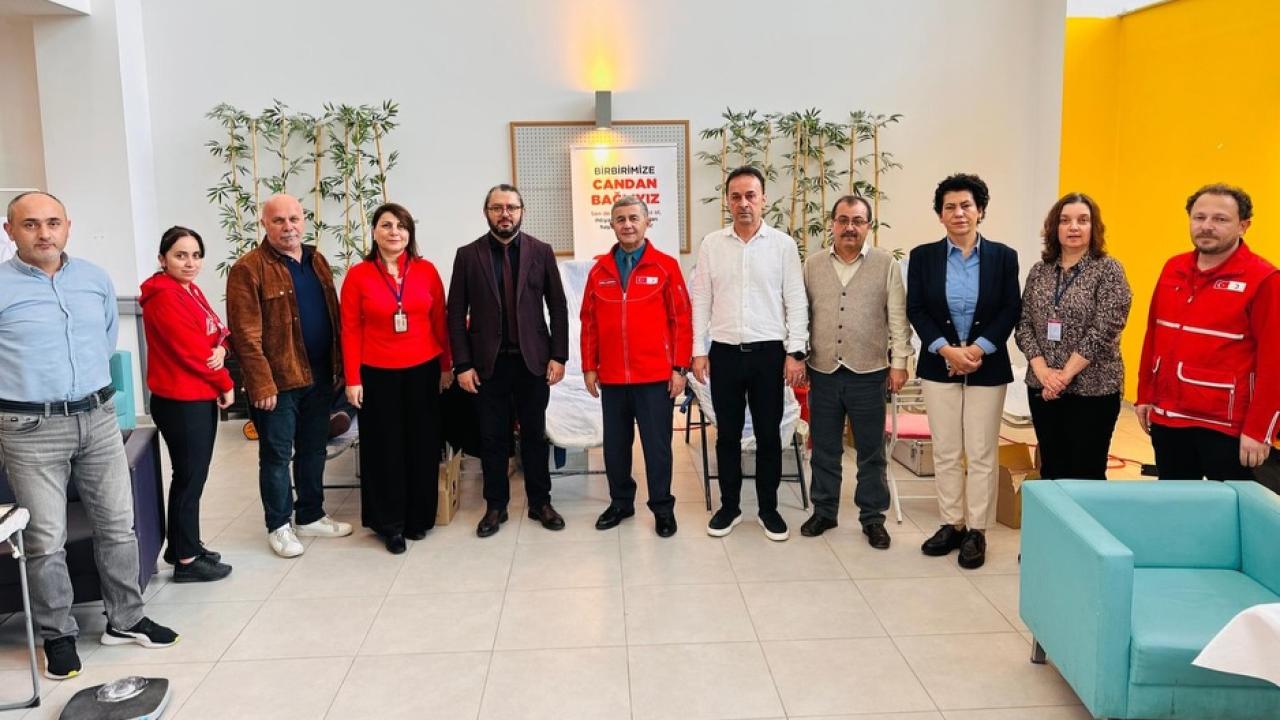 Kızılay’dan hastanede kan bağışı noktası