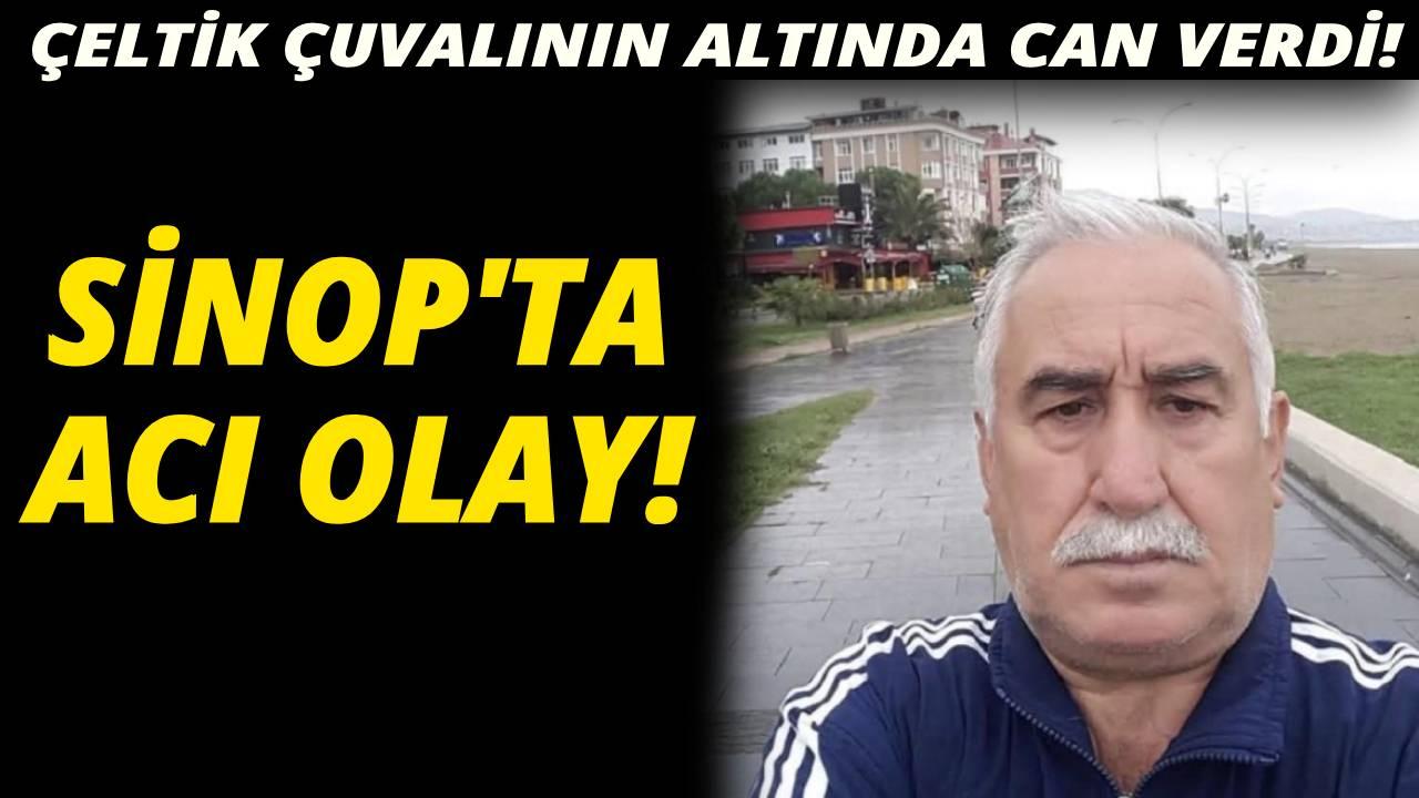Sinop’ta iş kazası: 1 kişi hayatını kaybetti