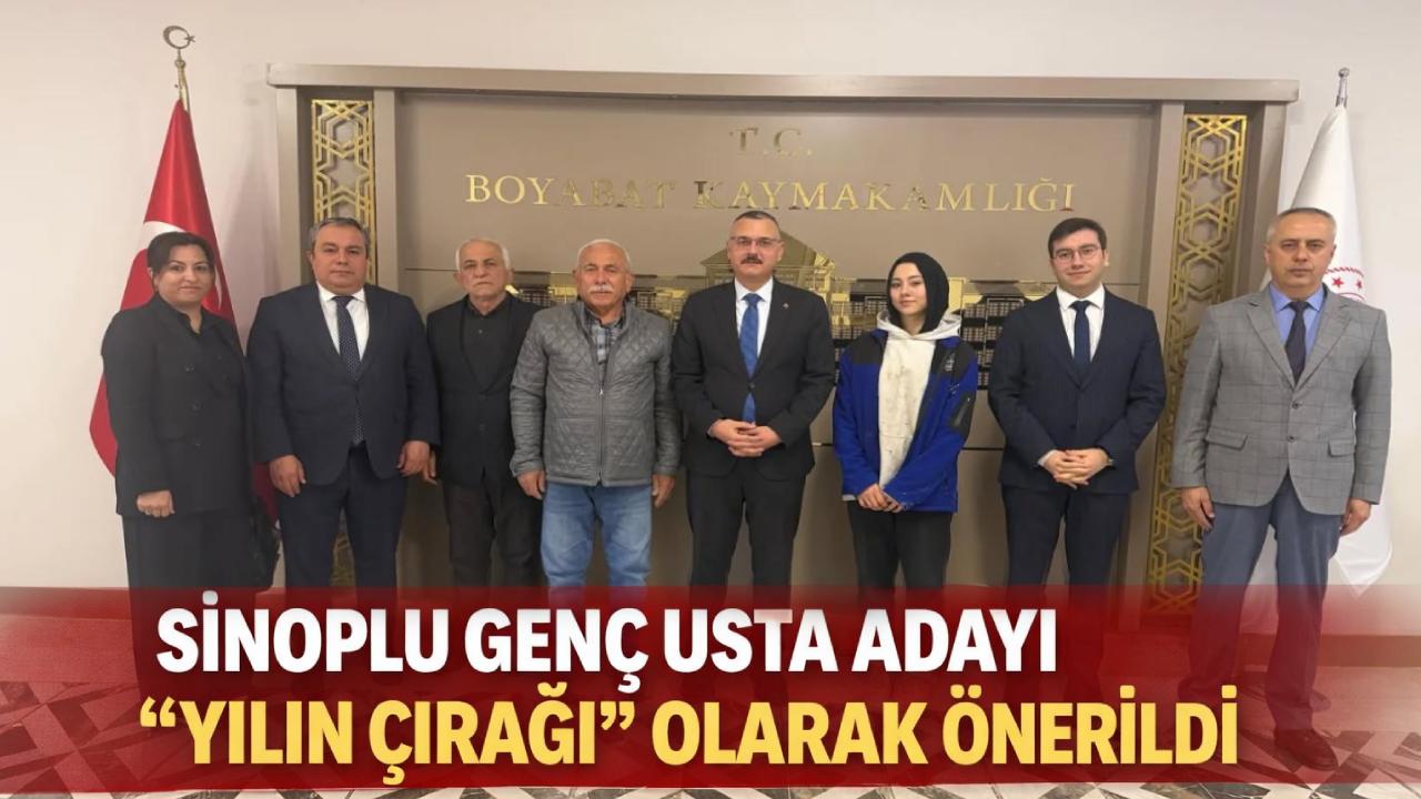 Sİnoplu genç kız azmiyle yılın çırağı olmaya aday