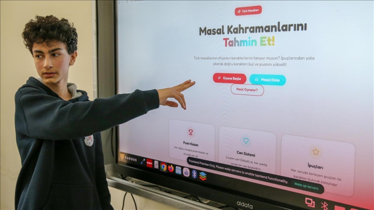 Türk masal kahramanları Tübitak türkiye finalinde