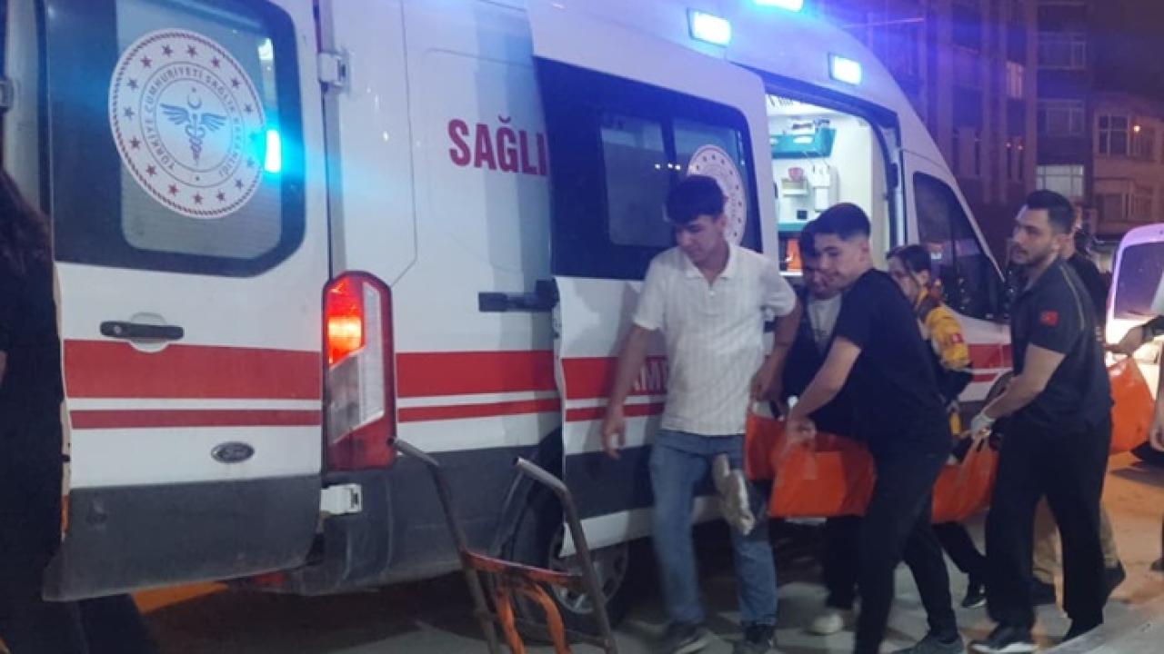 Aniden fenalaşan genç hastaneye kaldırıldı