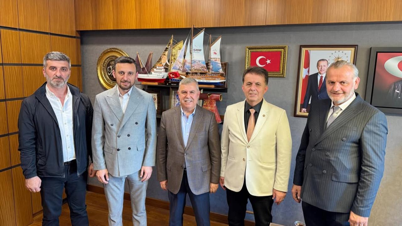 Başkan Şahin ve heyetinden Ankara’da Milletvekili Maviş’e ziyaret