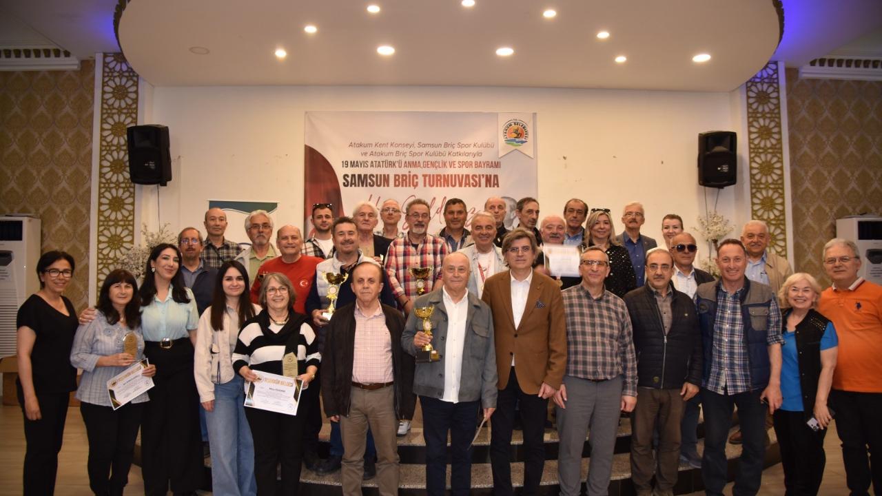 Briç turnuvası düzenlendi