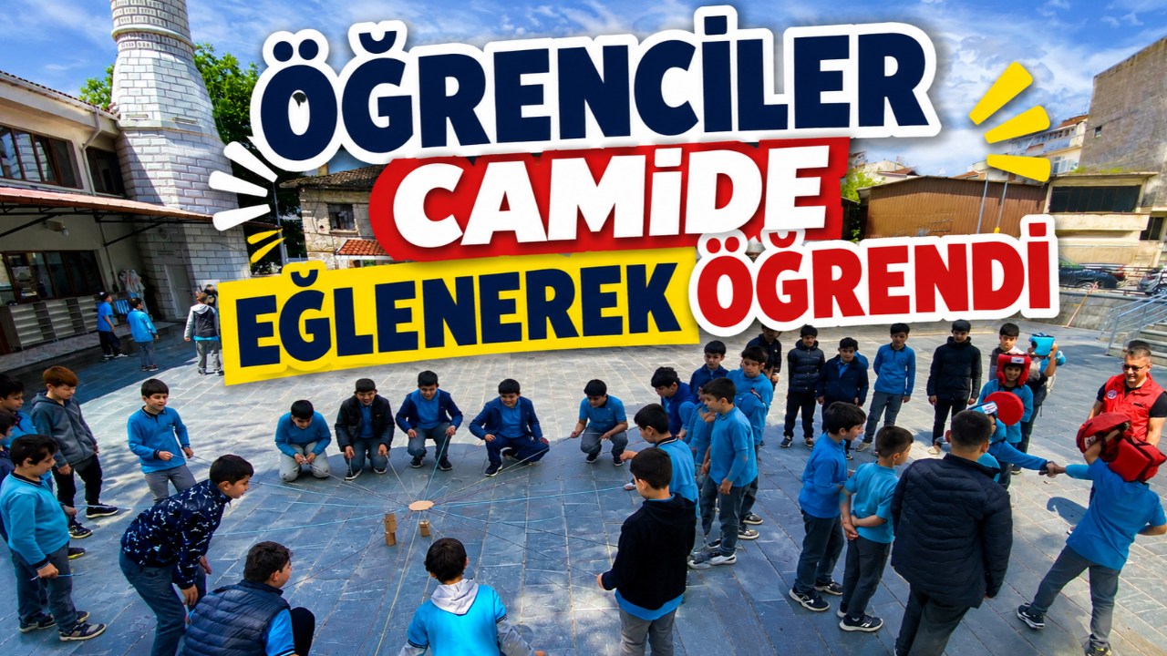 Durağan'da gençler camide maneviyatla buluştu