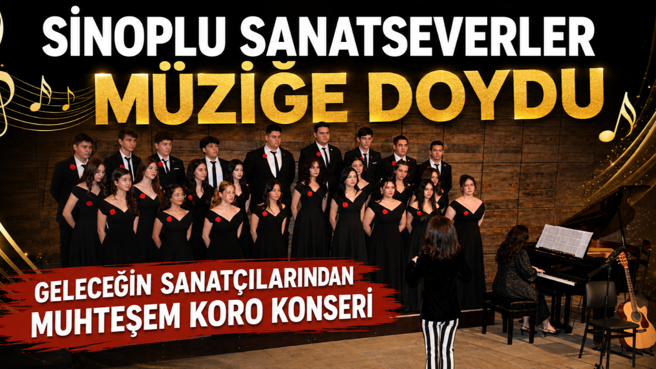 Geleceğin sanatçılarından Sinop'ta kulakların pasını silen performans
