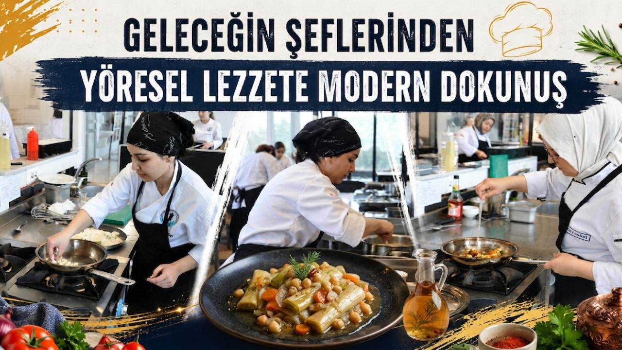 Geleceğin şefleri Gerze’de hünerlerini sergiledi