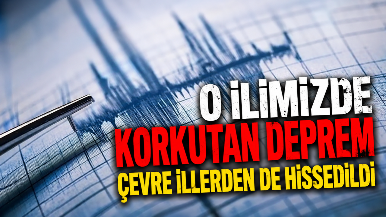 Güne depremle başladılar: O ilimiz 5.6 ile sallandı