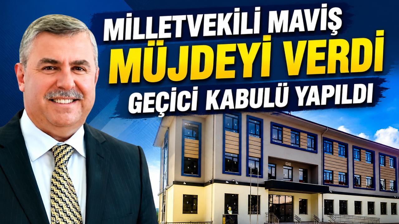 İlçeye dev eğitim yatırımı: İnşaat bitti, geçici kabul yapıldı
