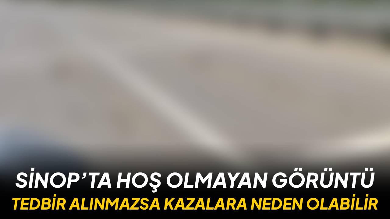 Karayolu mu, köy yolu mu? Belli değil