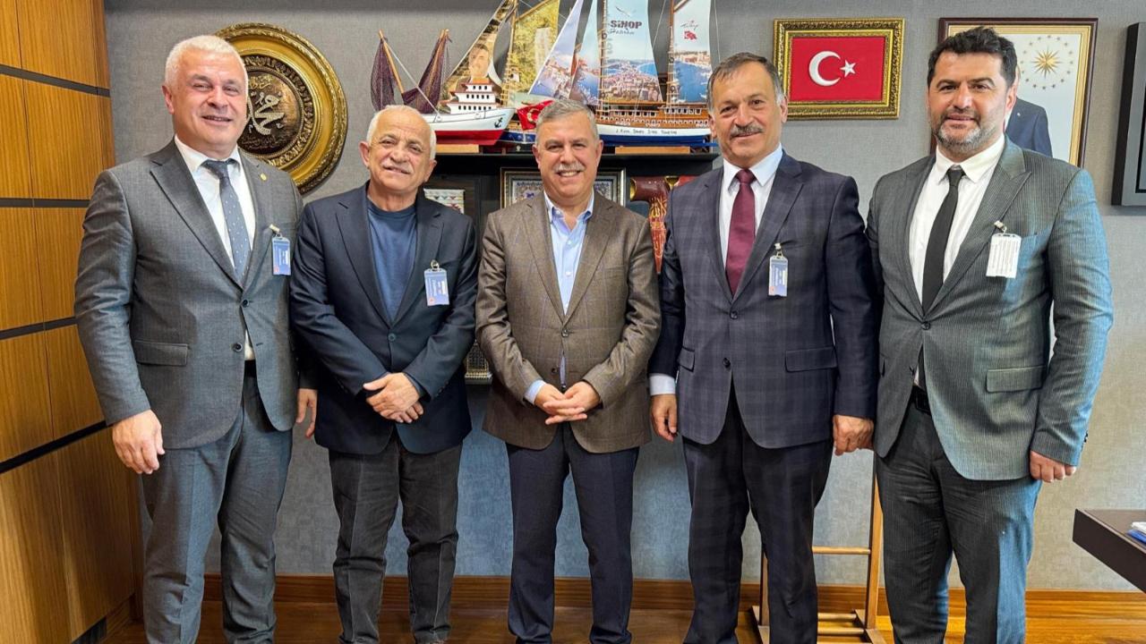 Sinop esnaf heyetinden Milletvekili Maviş’e ziyaret
