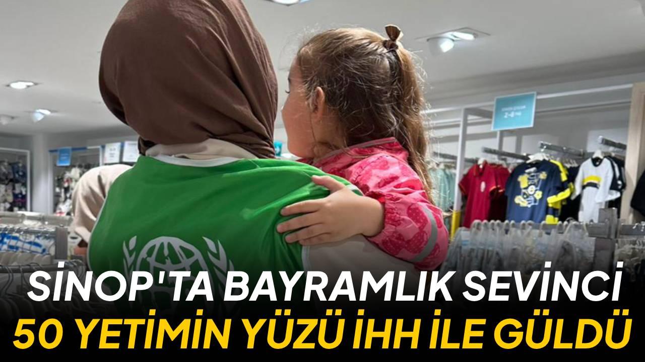 Sinop İHH’dan yetim çocuklara bayram kıyafeti yardımı