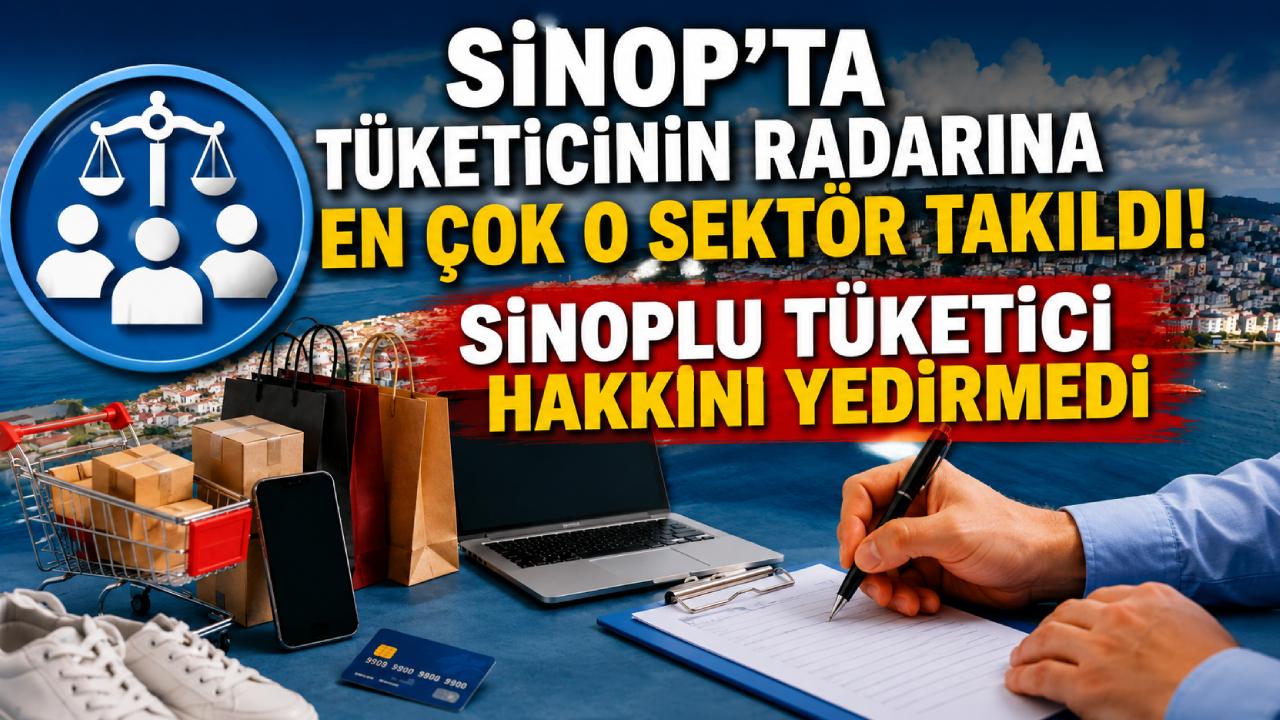 Sinop Tüketici Hakem Heyeti’nin Nisan ayı bilançosu açıklandı