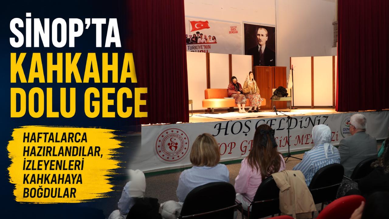Sinop Üniversitesi öğrencileri sahnede yeteneklerini sergiledi