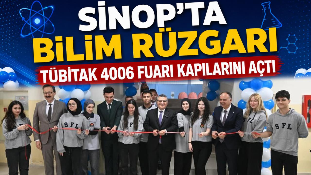 Sinop’ta genç mucitler projelerini sergiledi