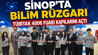 Sinop’ta genç mucitler projelerini sergiledi