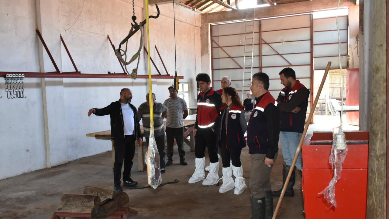 Sinop’ta Kurban Bayramı öncesi üreticiye yerinde bilgilendirme