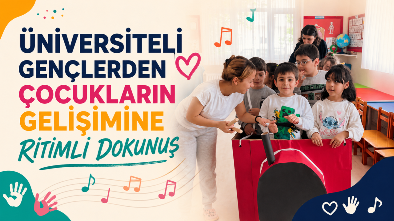 Sinop'ta minikler eğlenirken öğrendi