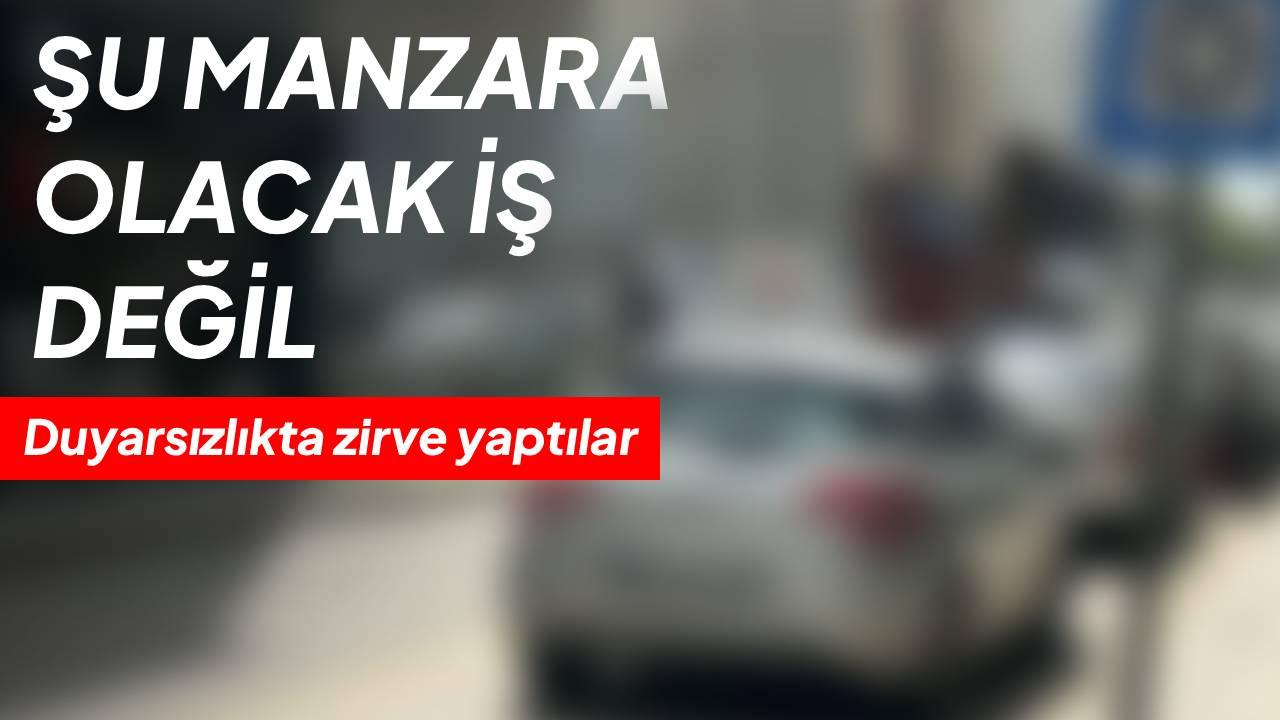 Sinop'ta skandal görüntü: Durak var, yanaşacak yer yok