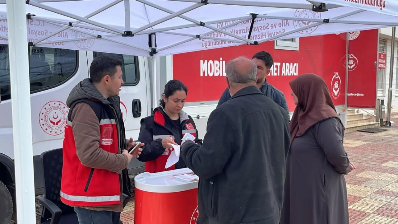Sinop’ta sosyal destekler vatandaşın ayağına gidiyor