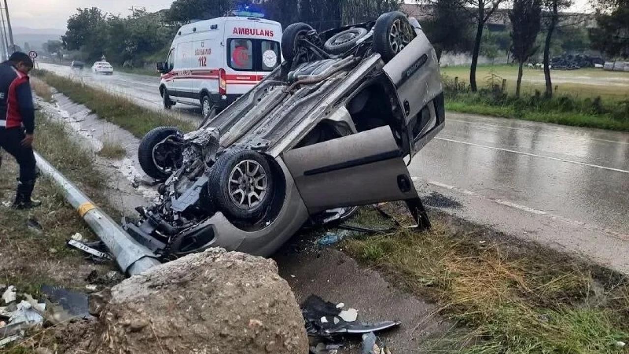 Sinop’ta trafik kazası