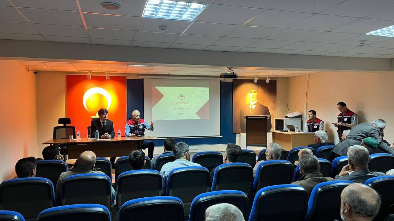 Sinop’ta üreticilere hibe ve destek bilgilendirmesi