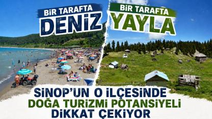 Sinop'un ilçesi doğa turizminde marka olmaya aday