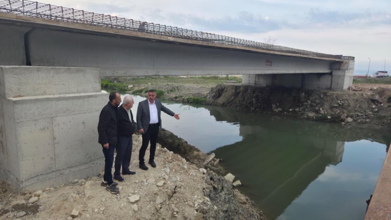 Üçüncüoğlu’ndan köprü çalışmalarına yakın takip
